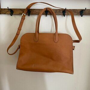 Claudia Firenze Italian Leather Satchel Tote – Quiet Luxury Old Money Style Bag